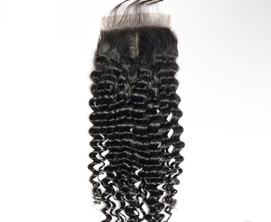 Celebrity Styles Virgin Deep Wave 5x5 HD Lace Closure