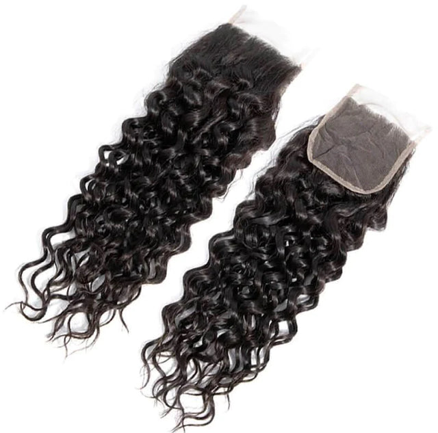 Celebrity Styles Virgin Water Wave 4x4 HD Lace Closures