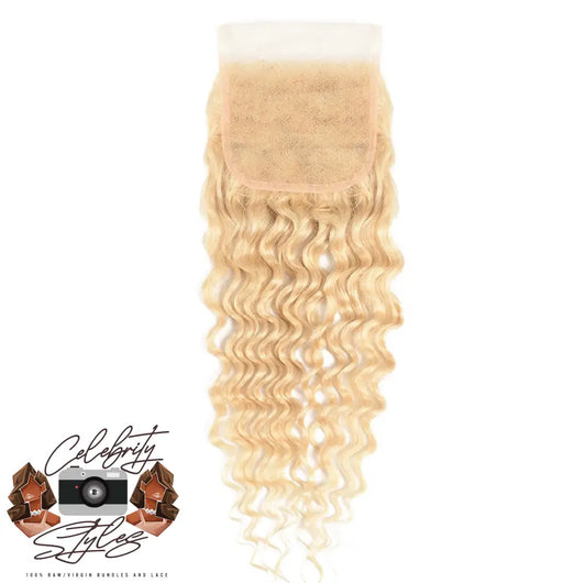 Celebrity Styles 613 Raw Water Wave 4X4 Hd Lace Closure 14