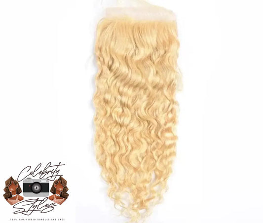 Celebrity Styles 613 Virgin Water Wave 4X4 Hd Lace Closure 14