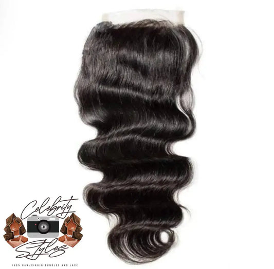 Raw Body Wave 5X5 Hd Lace Closure 14