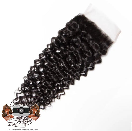 Celebrity Styles Raw Deep Wave 5X5 Hd Lace Closure 14